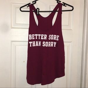 Victoria’s Secret PINK Deep Maroon Racerback